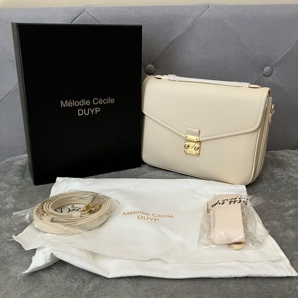 Dress Up Your Purse Handbags - NWT DUYP Paris 15 Satchel Bag in Buttercream